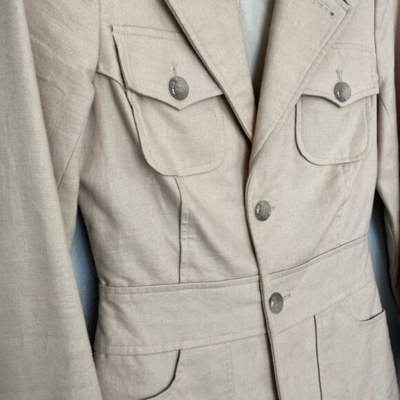 Alvin Valley Safari Jacket-Khaki - Picture 3 of 8
